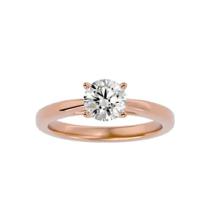 1.10ct Solitaire Low Set Engagement Ring