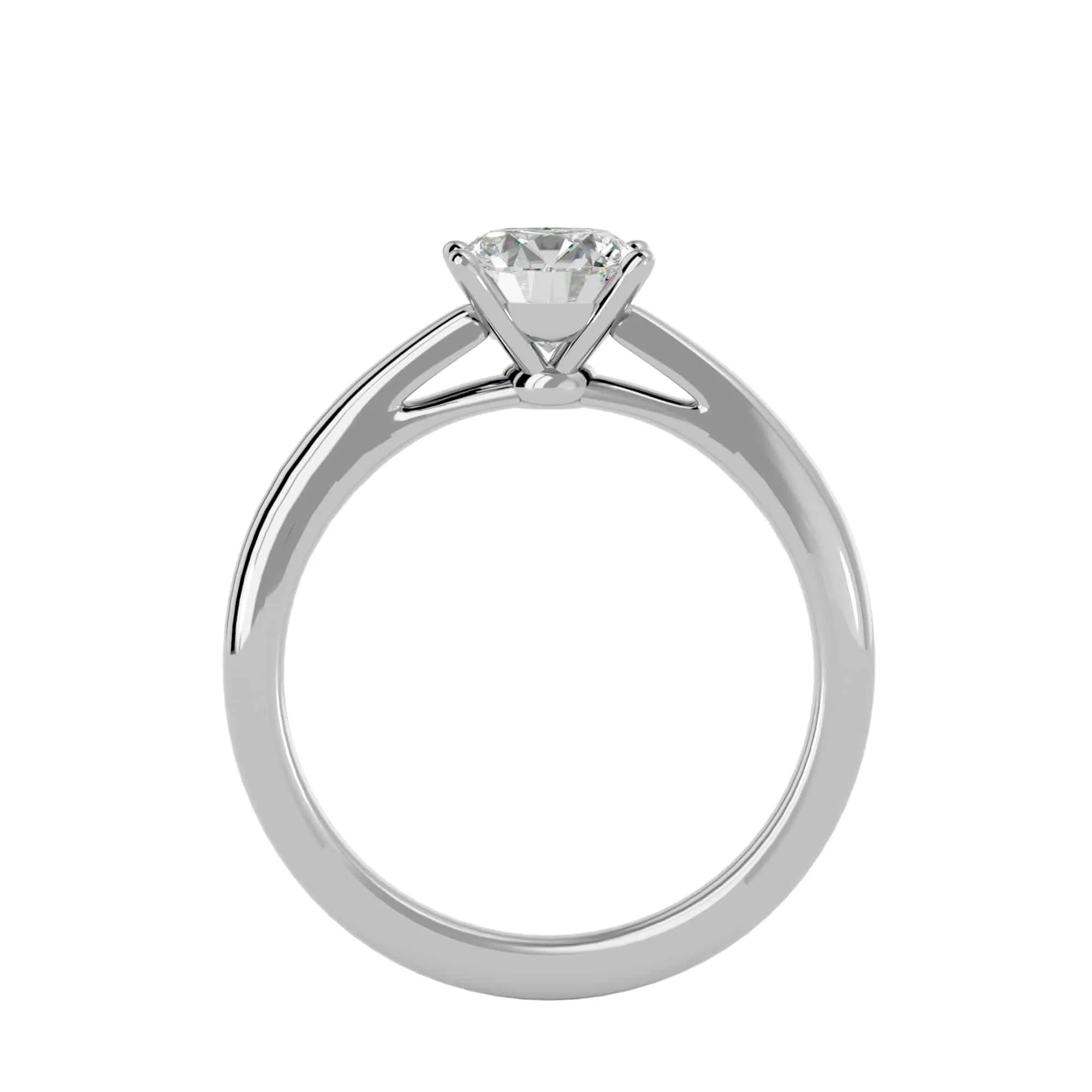 1.10ct Solitaire Low Set Engagement Ring