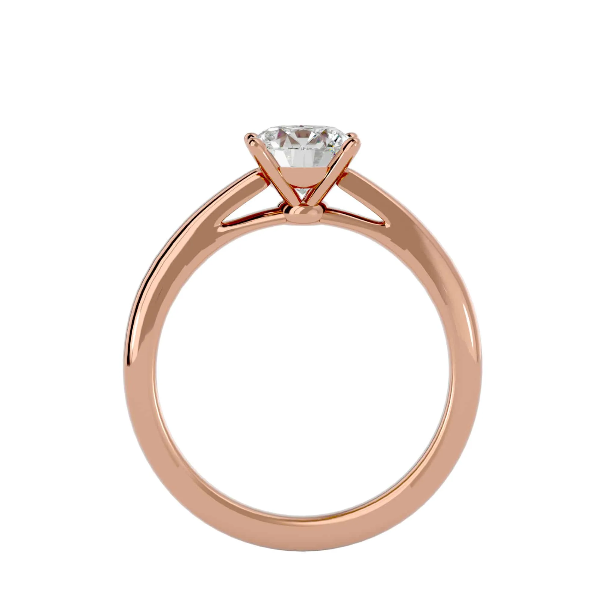 1.10ct Solitaire Low Set Engagement Ring