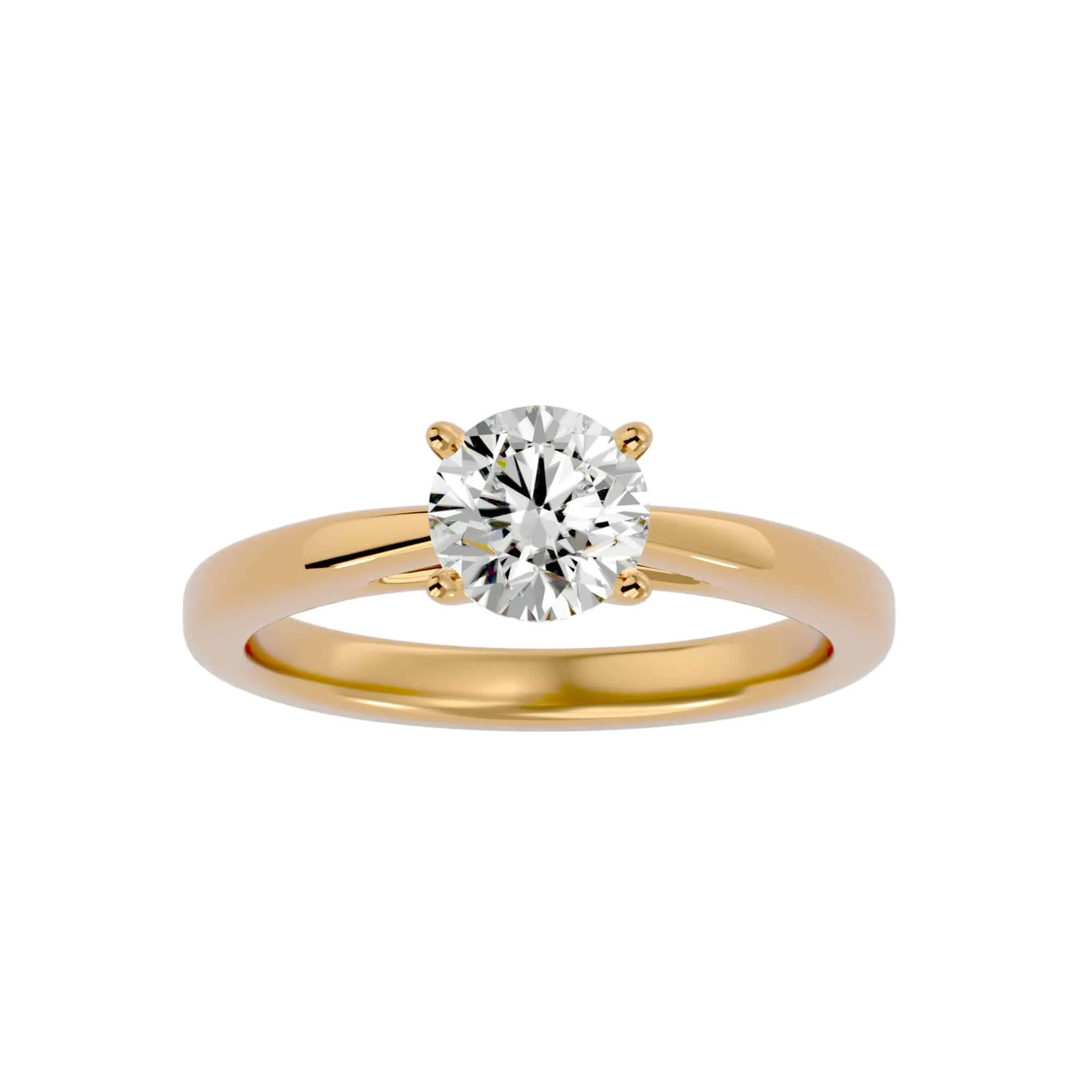 1.10ct Solitaire Low Set Engagement Ring