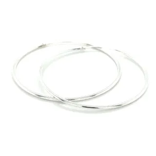 1.2mm Infinity Hoops