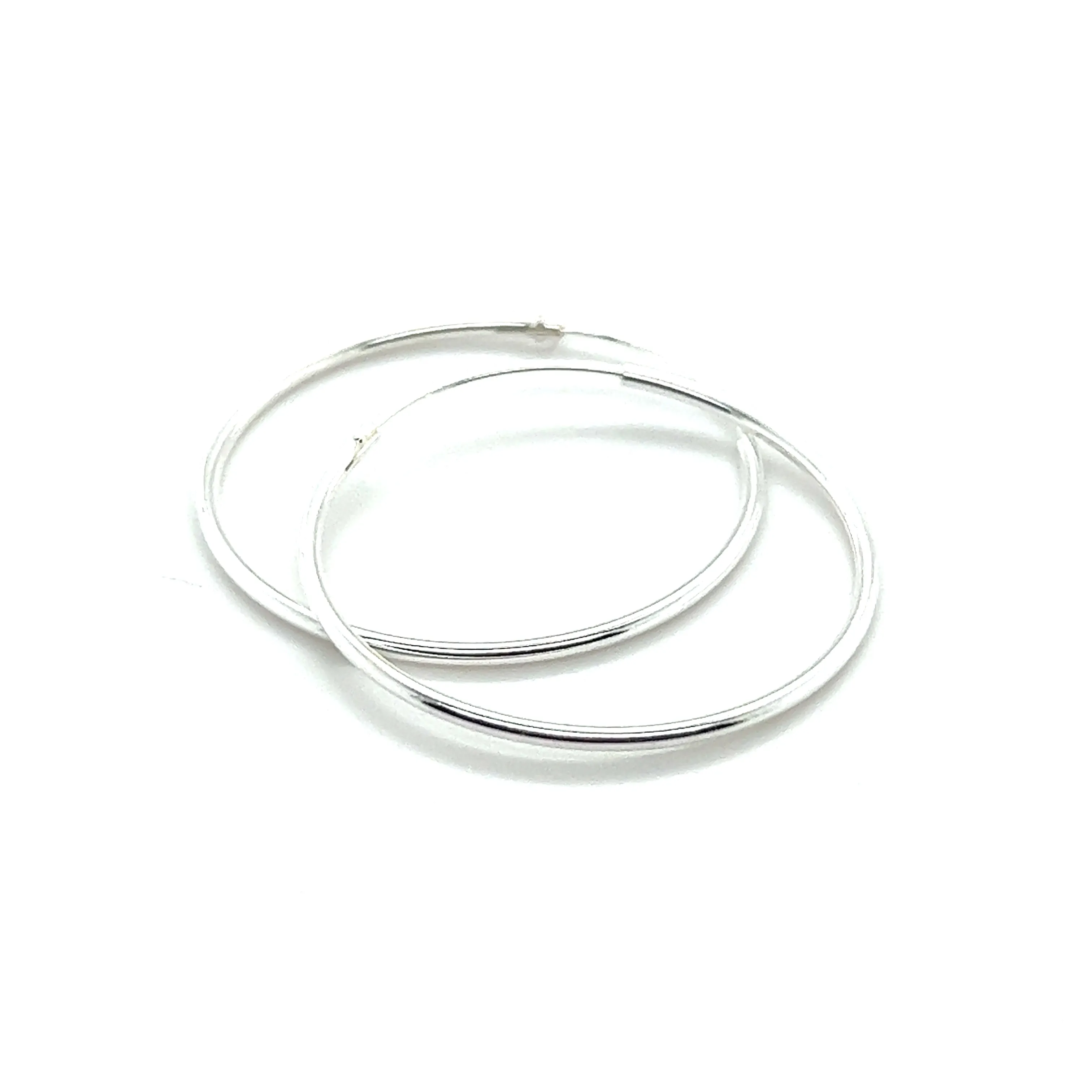 1.2mm Infinity Hoops