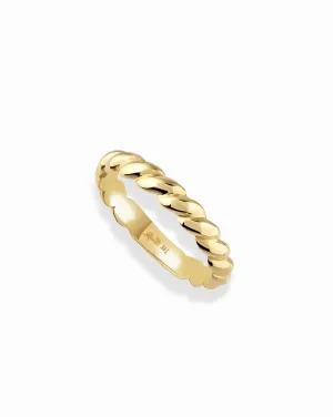 14k Birdie Stacking Ring