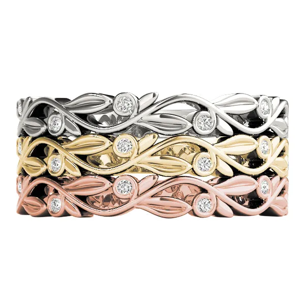 14k Ladies Stackable/or Wedding Band