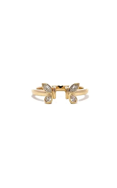 14K YELLOW GOLD DIAMOND RING G14664