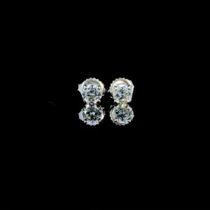 164471 - .82 ctw diamond studs