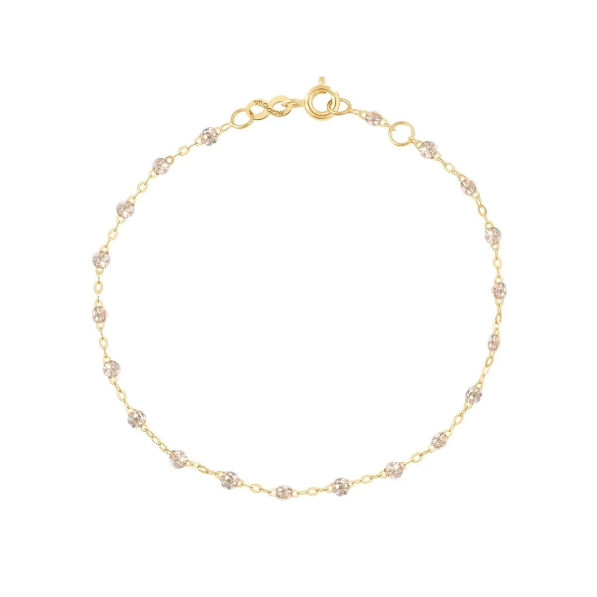18K Gold & Sparkle Resin "Classic" Bracelet