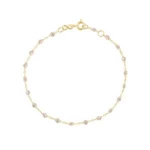 18K Gold & Sparkle Resin "Classic" Bracelet