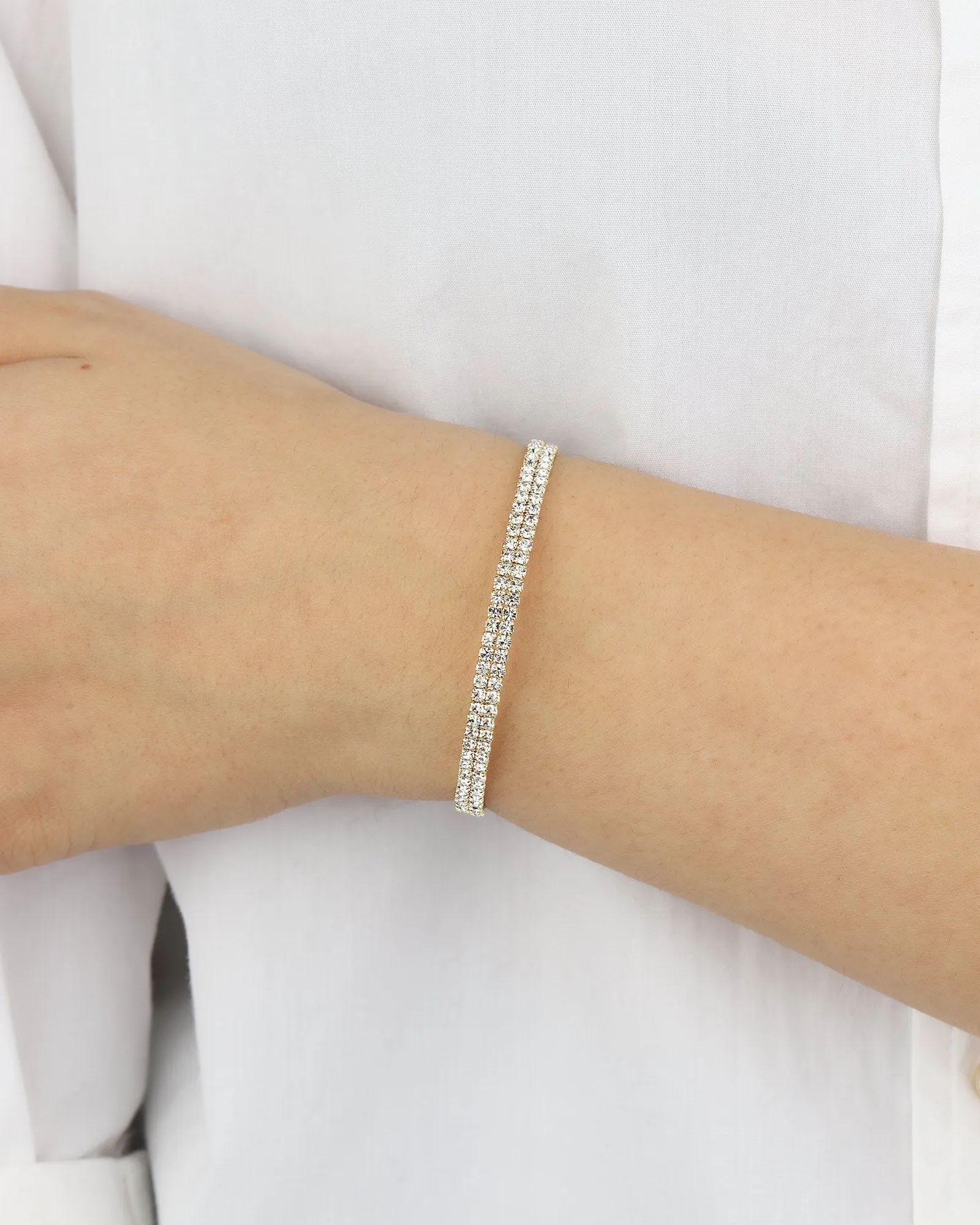 2 Row CZ Cuff