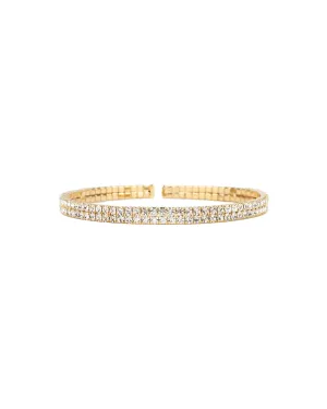 2 Row CZ Cuff