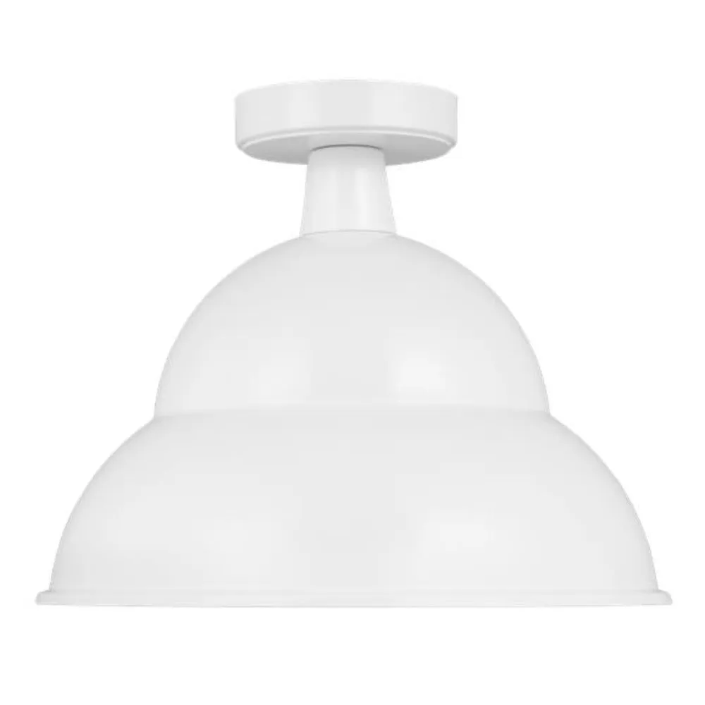 Abner 1-Light Outdoor Flush Mount