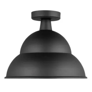 Abner 1-Light Outdoor Flush Mount