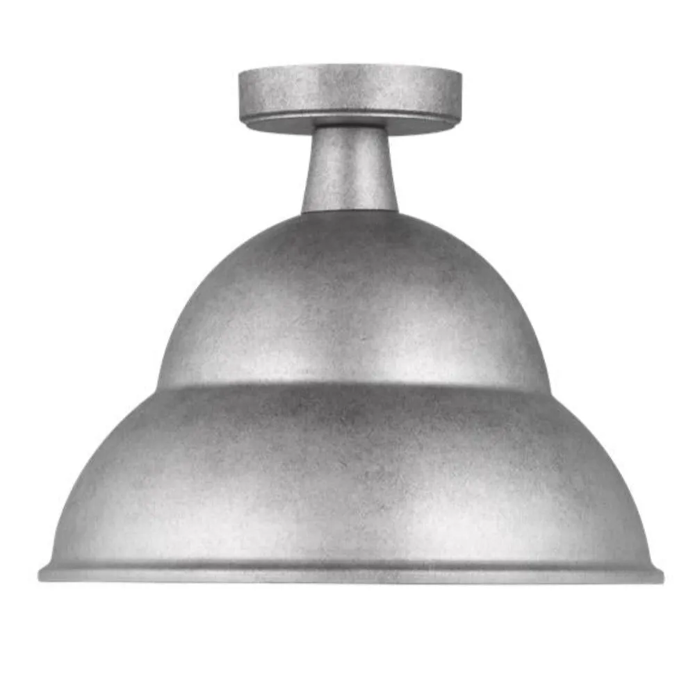 Abner 1-Light Outdoor Flush Mount