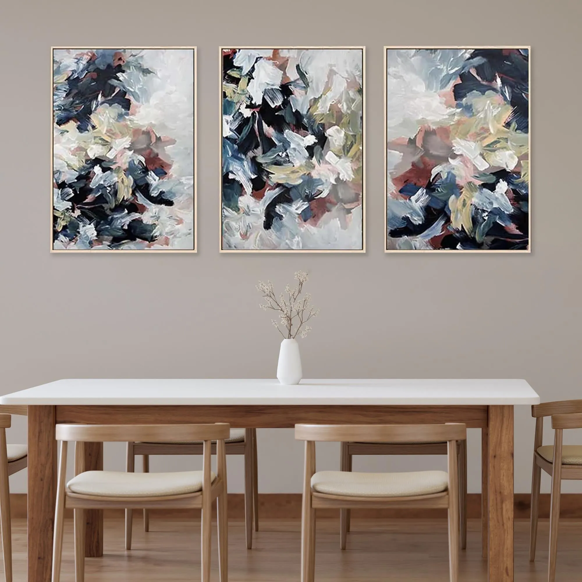 Abstract Dunes Canvas Set Of 3