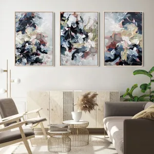 Abstract Dunes Canvas Set Of 3