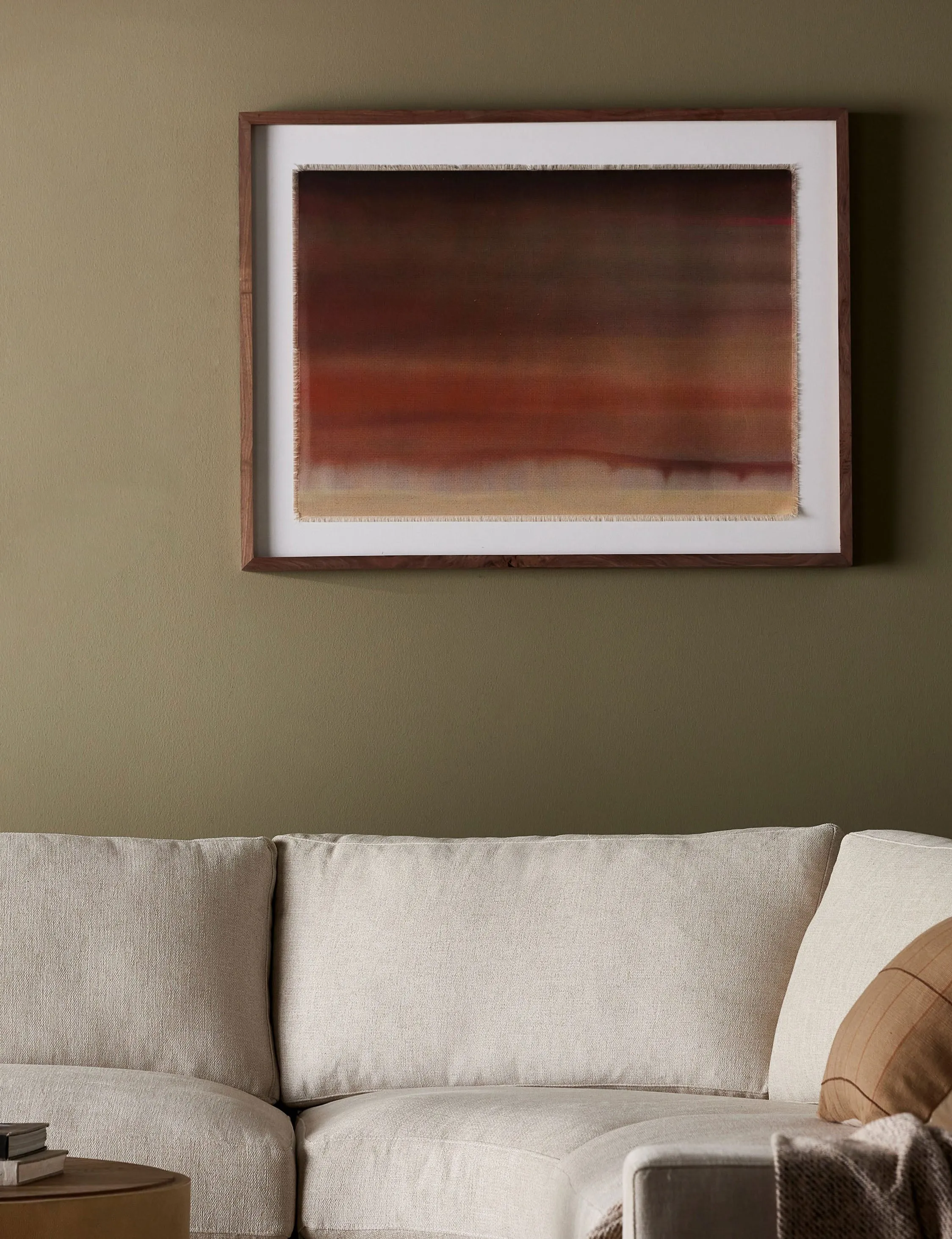 Abstract Ombre 04 Wall Art by Roseanne Kenny
