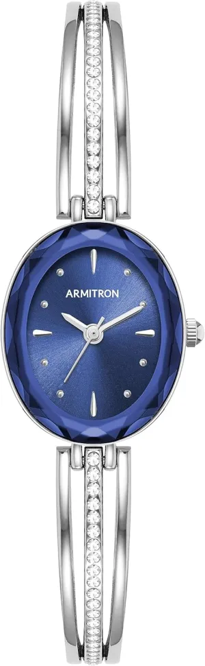 Armitron Women's Crystal Accented Bangle Watch, 75/5903