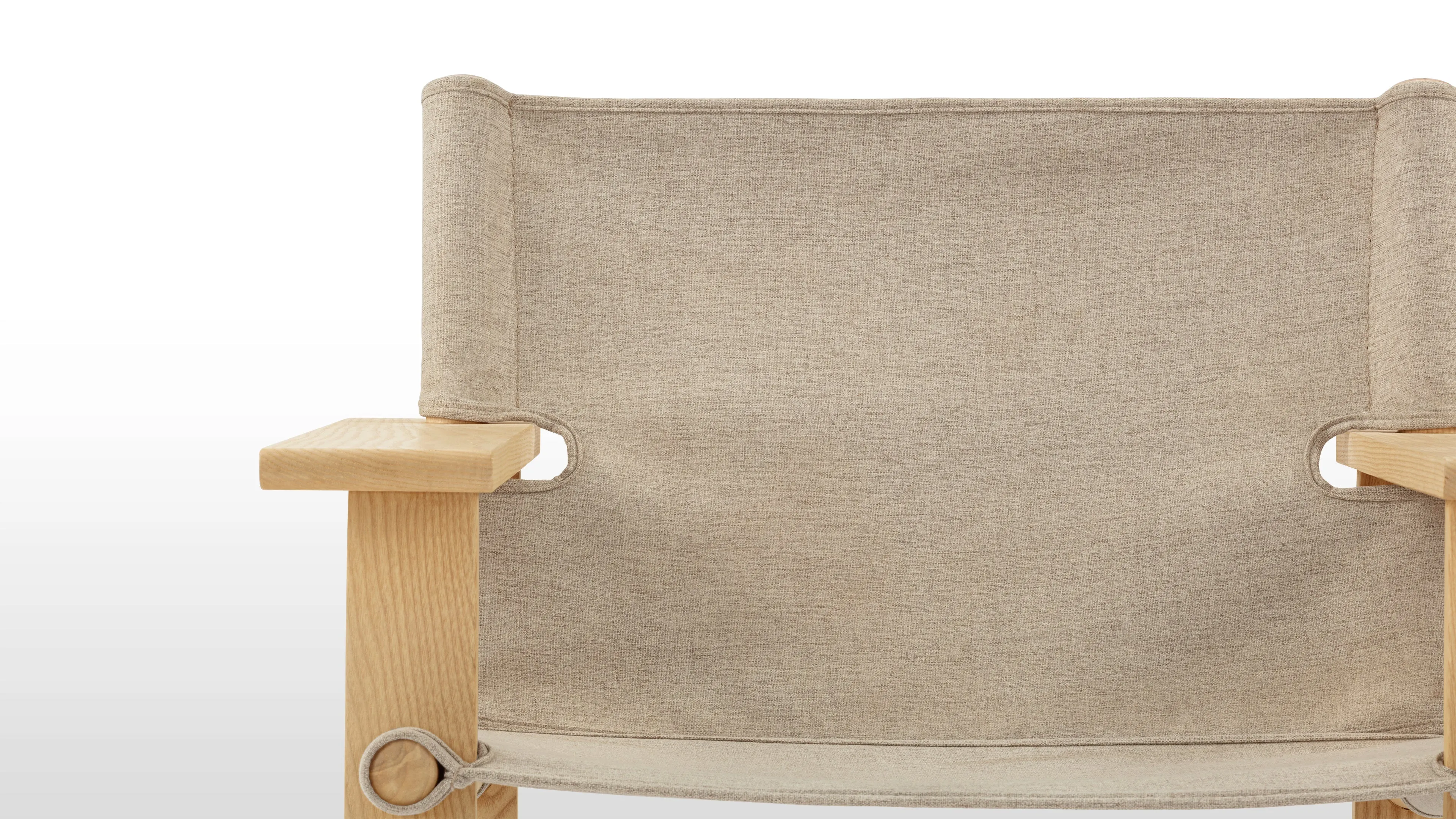 Arte - Arte Lounge Chair, Natural Ash and Canvas