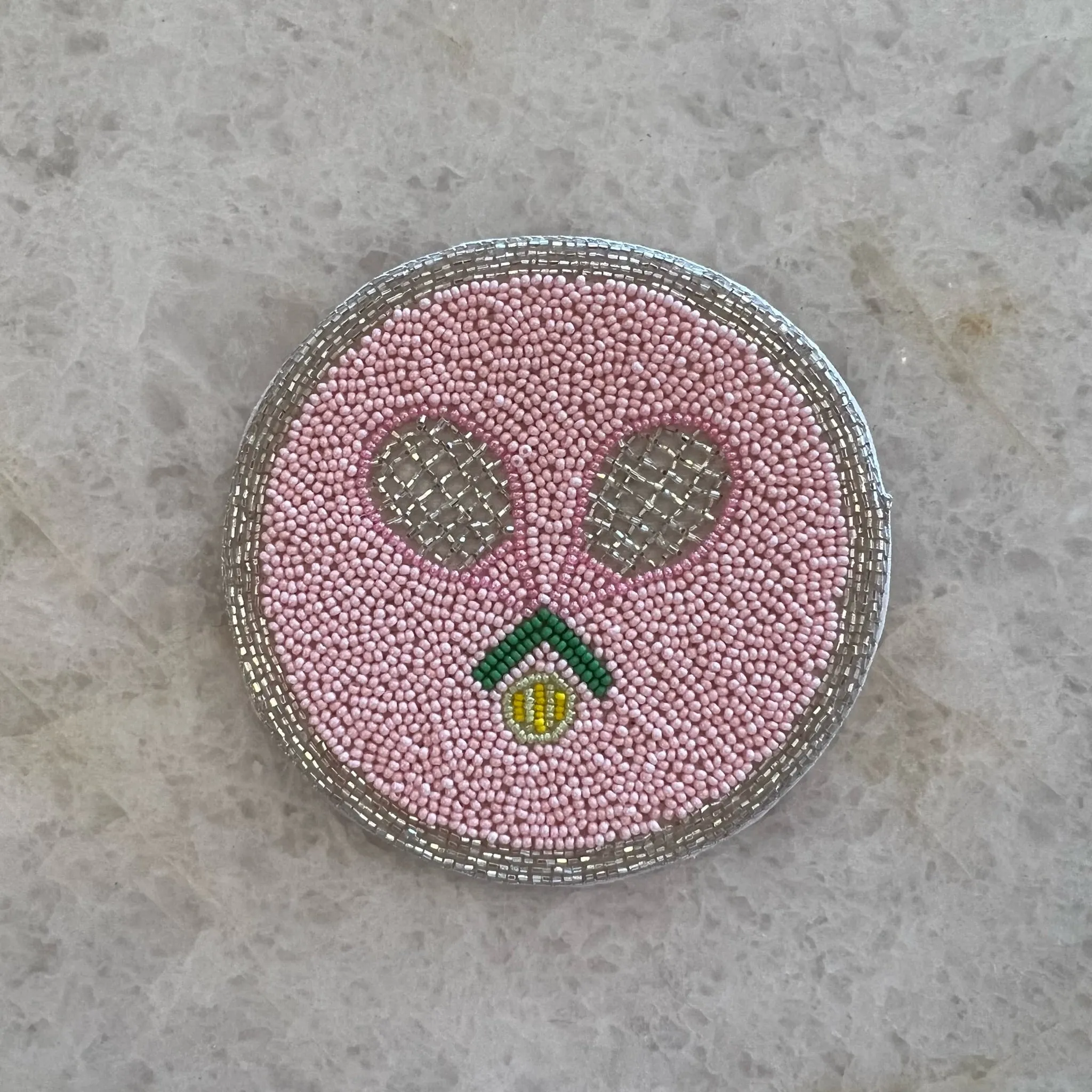 Beaded Coasters