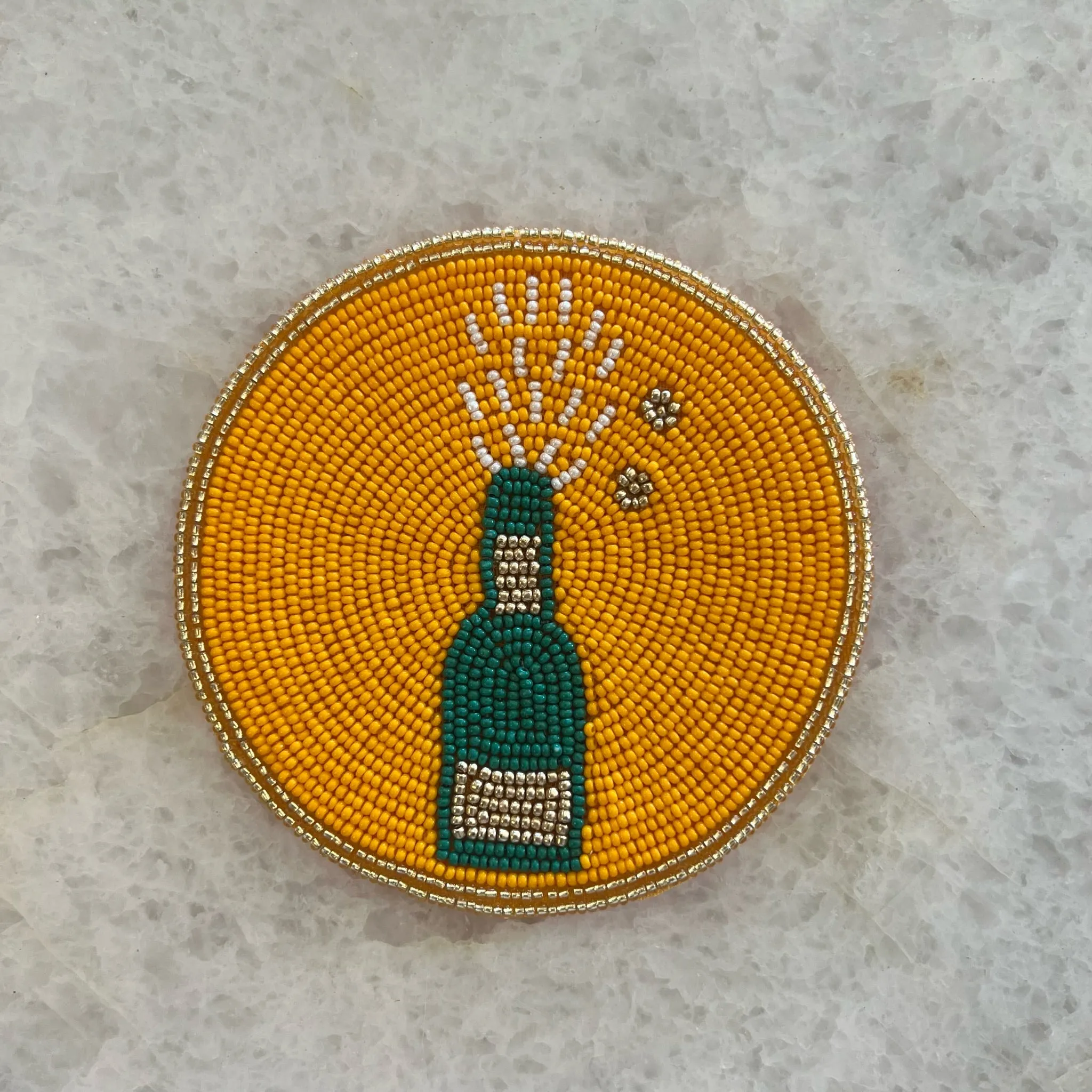Beaded Coasters