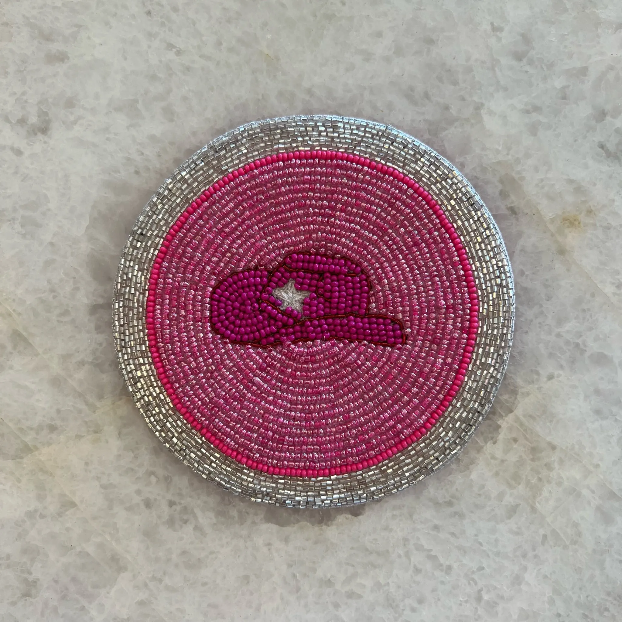 Beaded Coasters