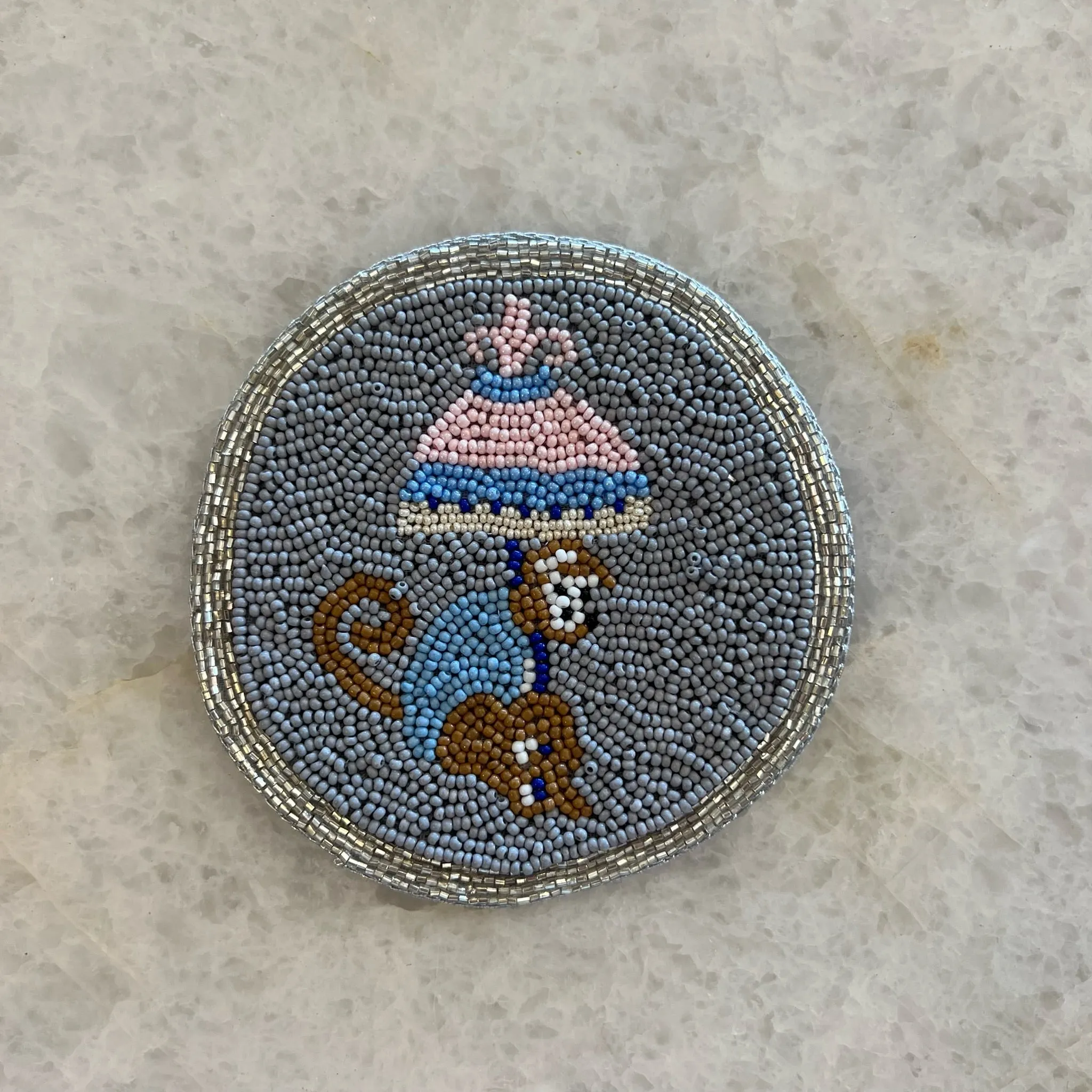 Beaded Coasters