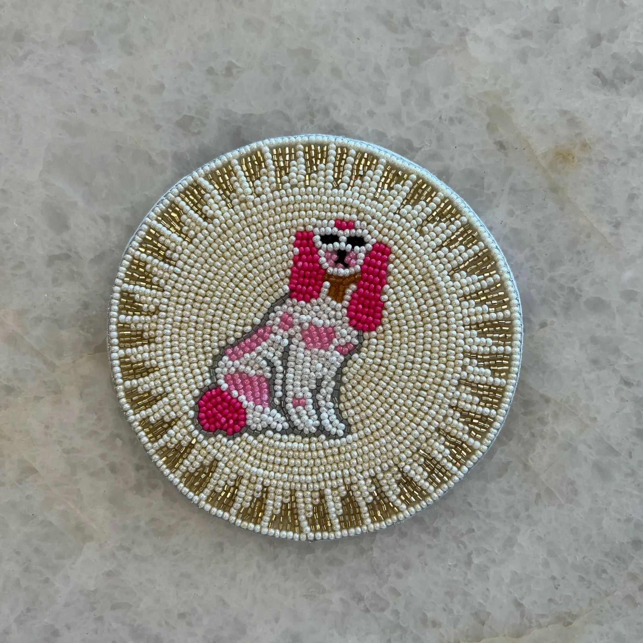 Beaded Coasters