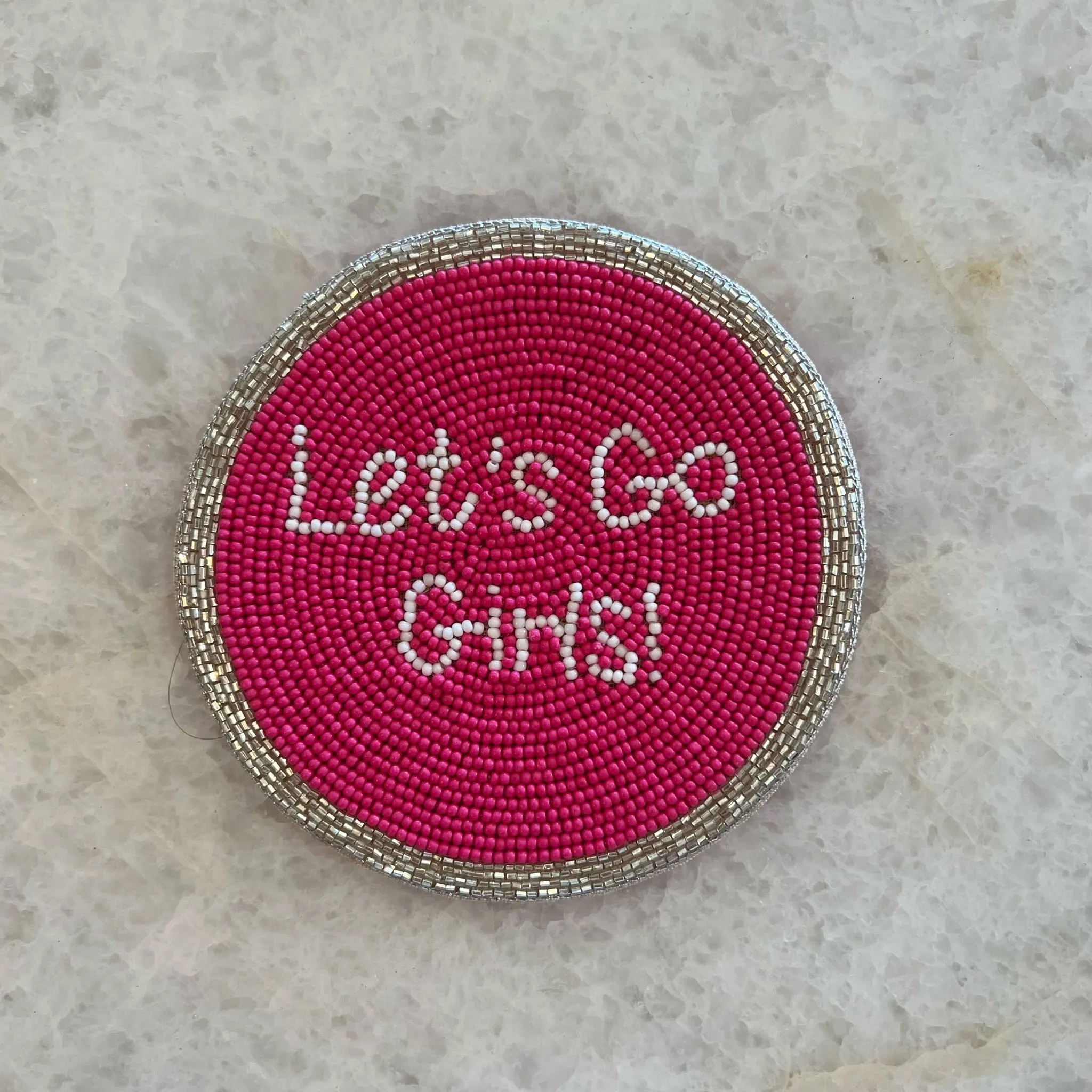 Beaded Coasters