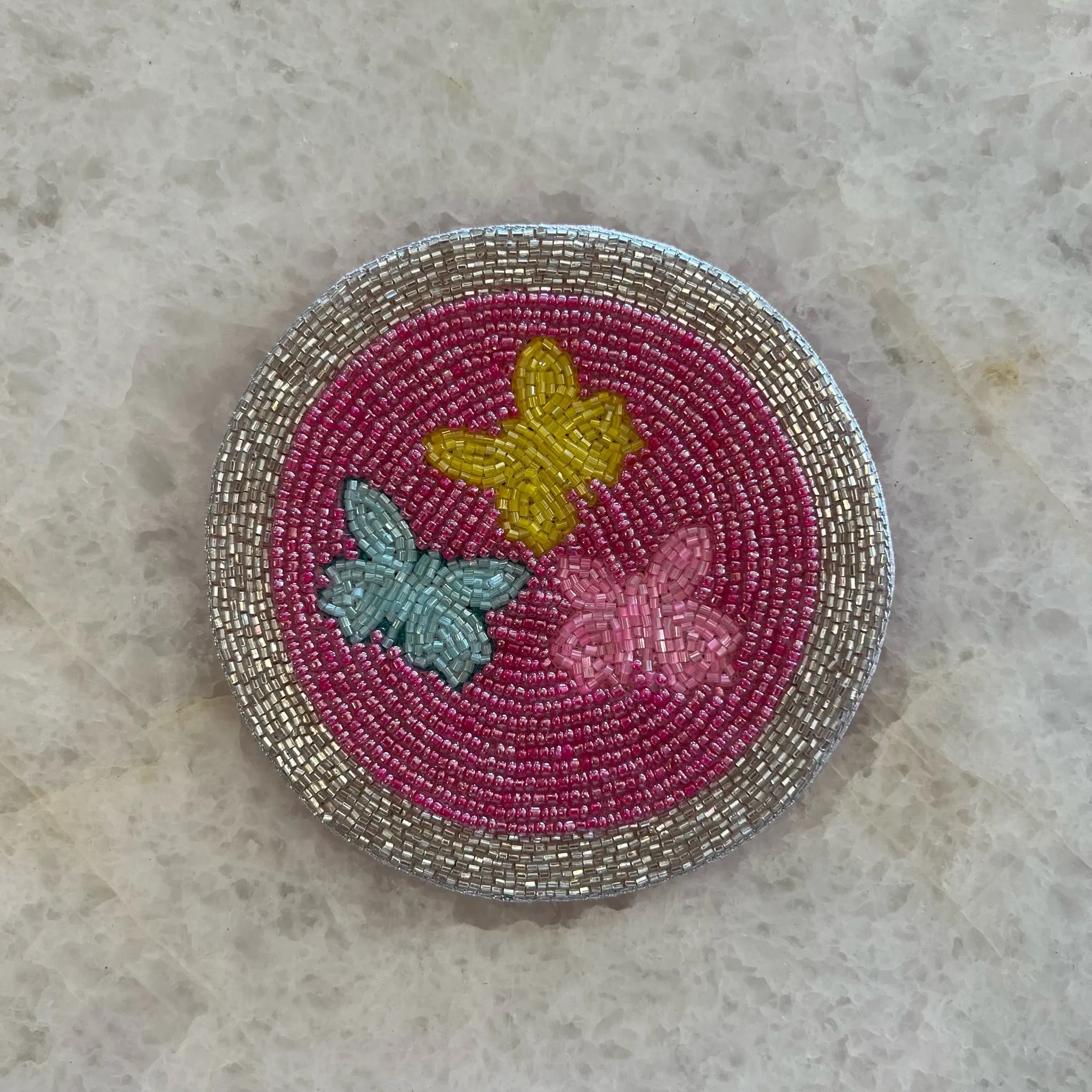 Beaded Coasters