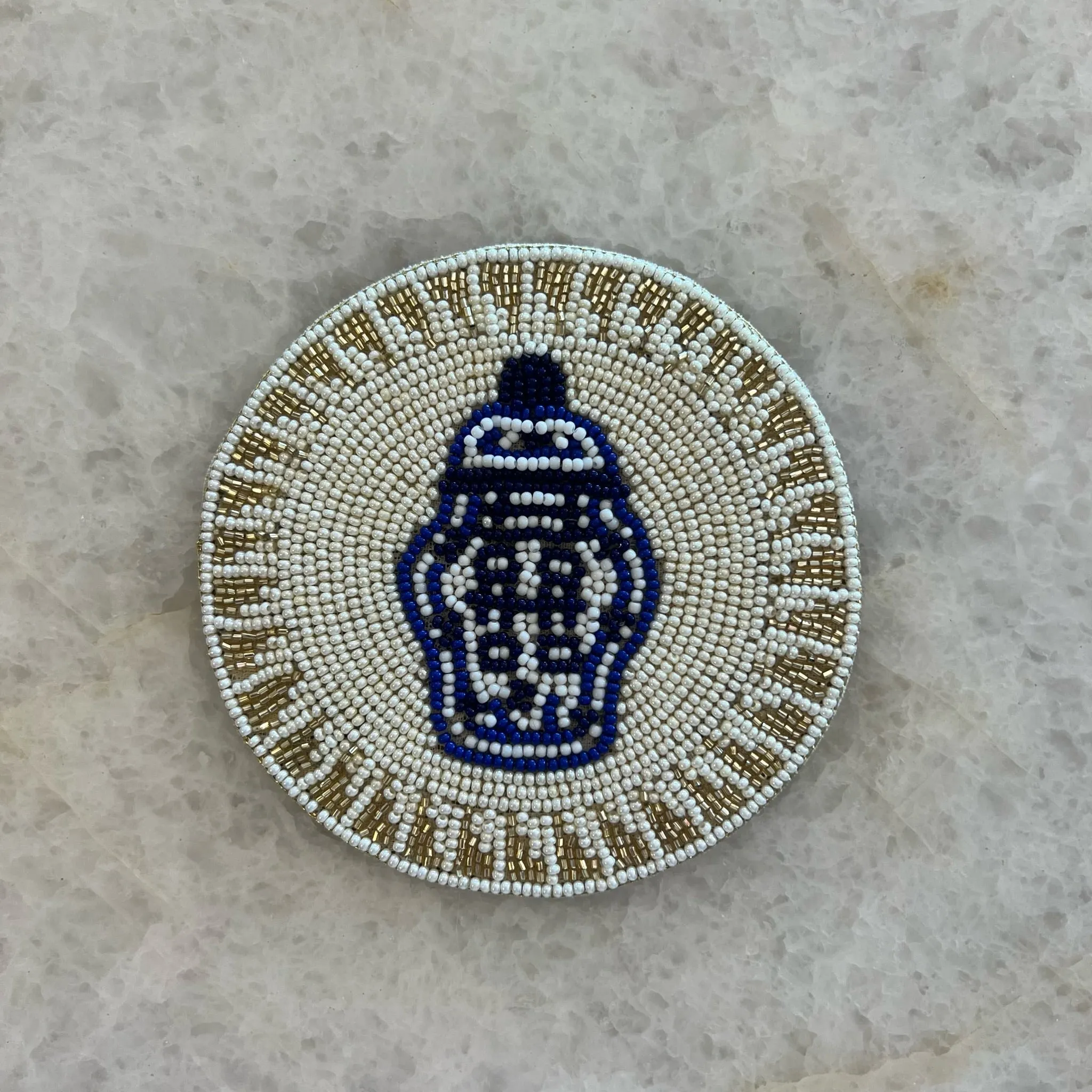 Beaded Coasters