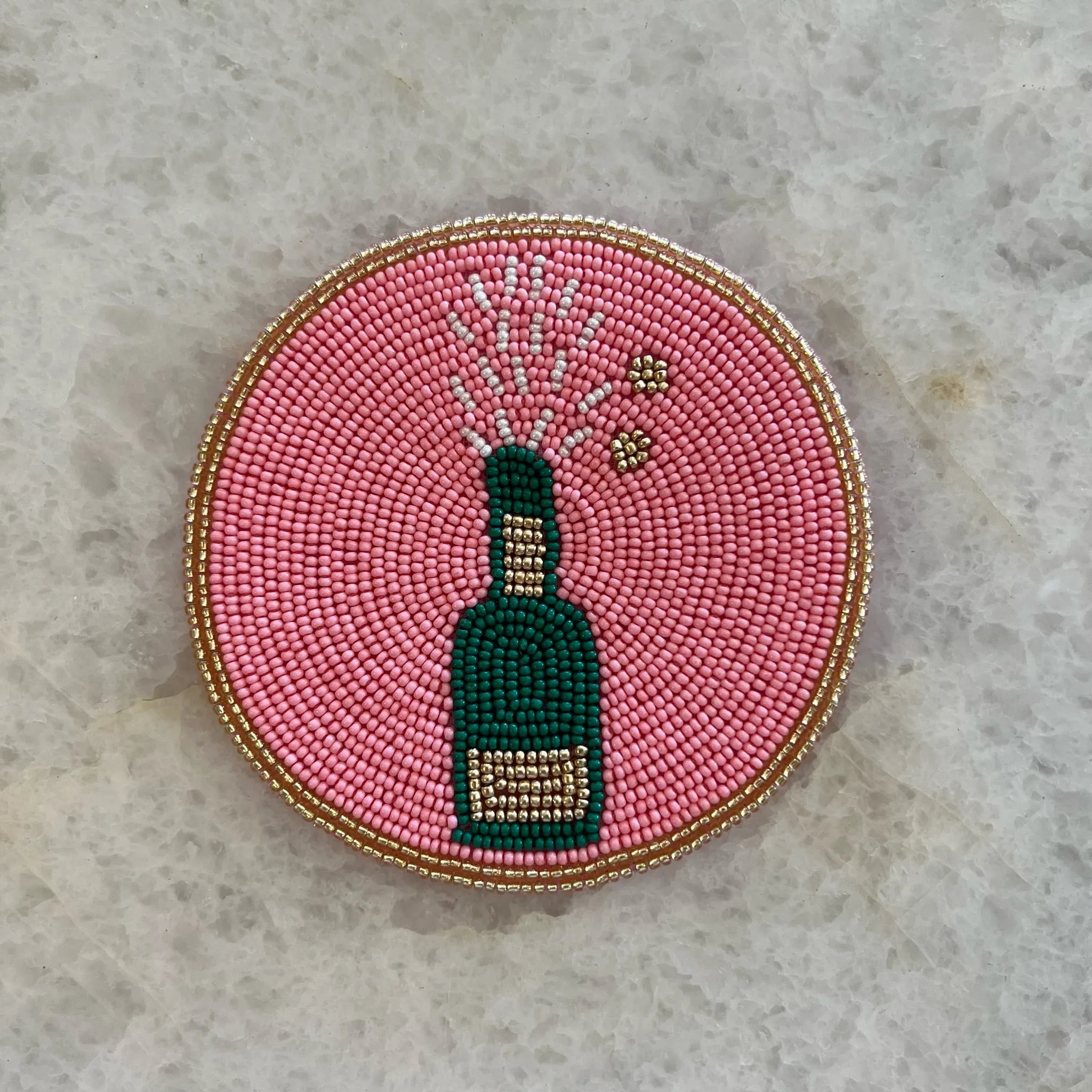 Beaded Coasters