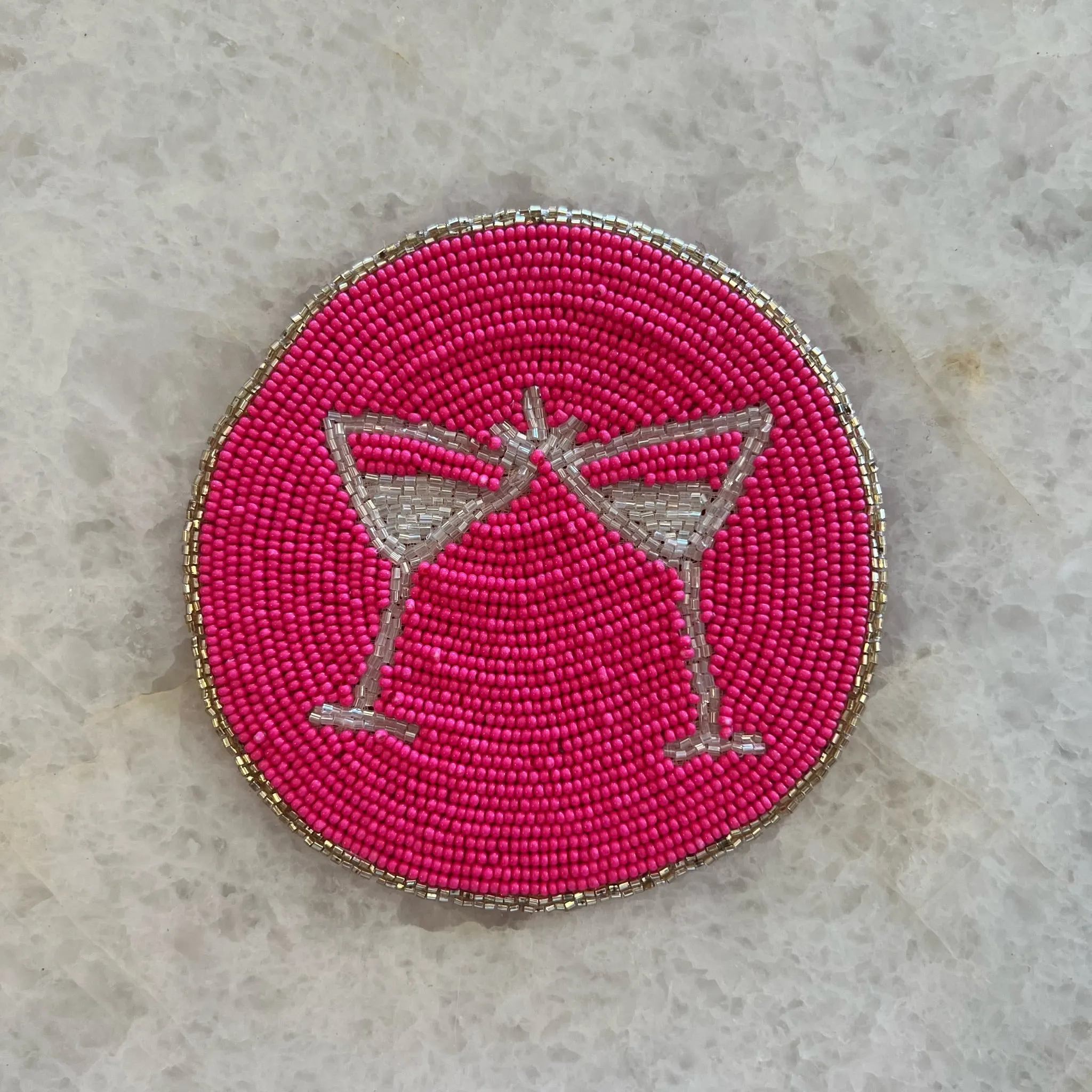 Beaded Coasters