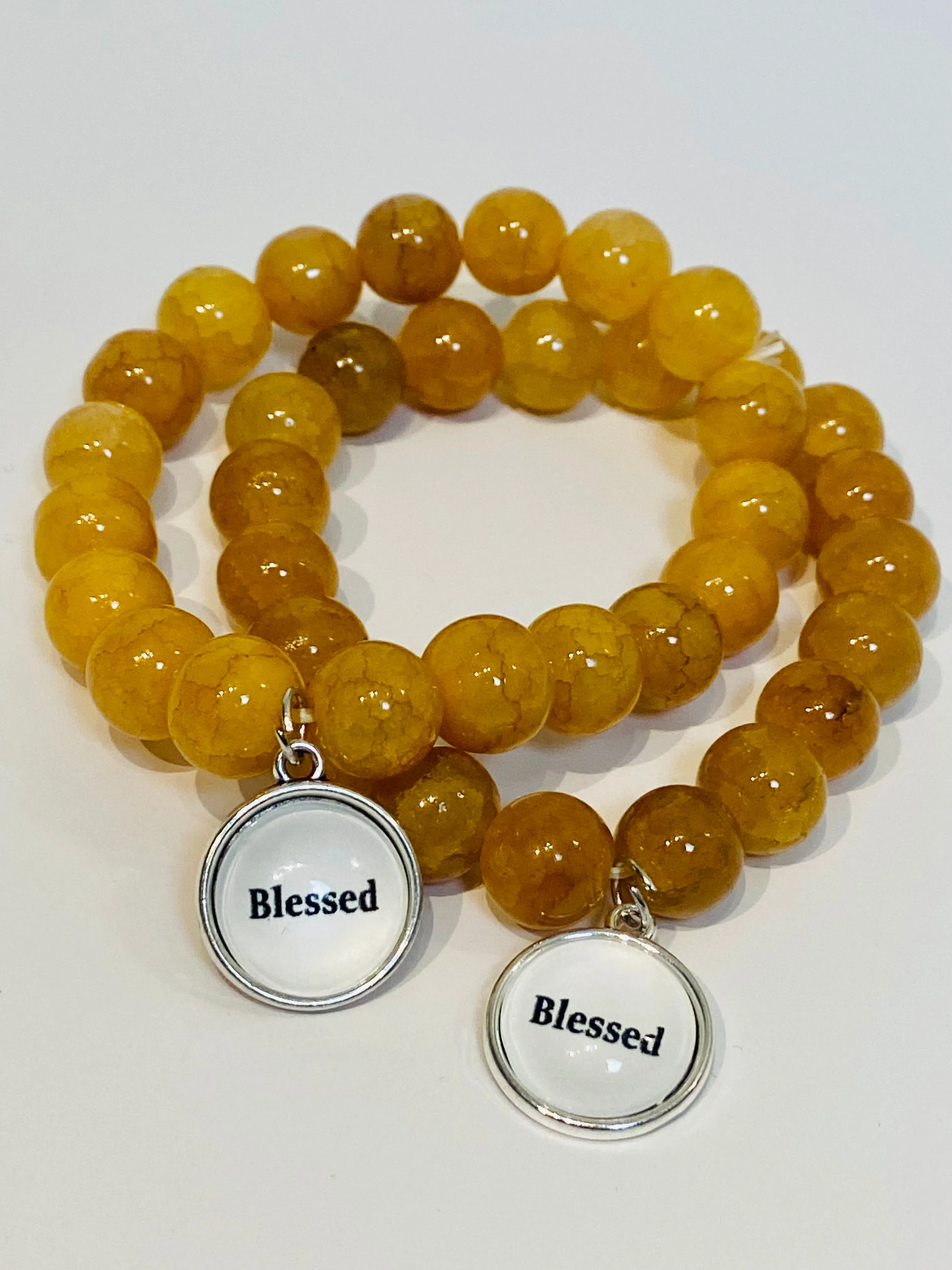 Beaded Glass Bracelets