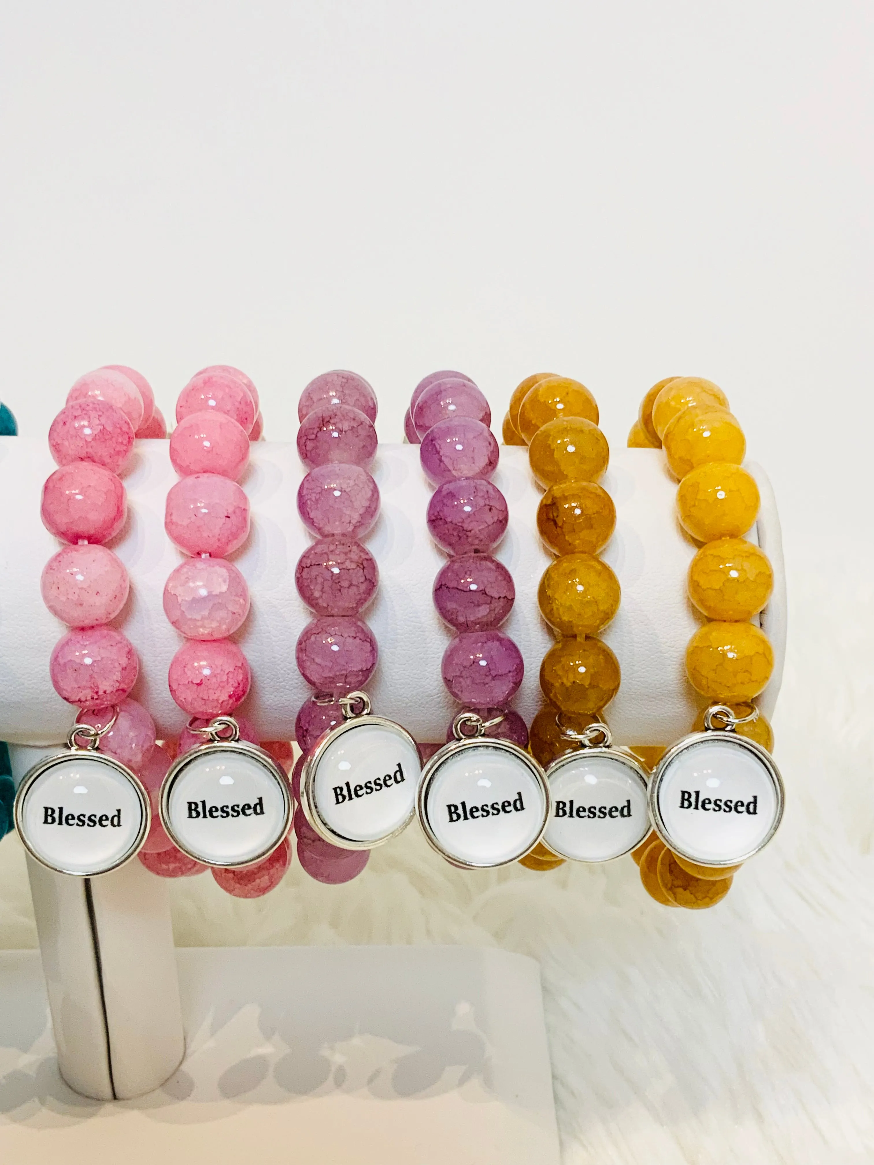 Beaded Glass Bracelets