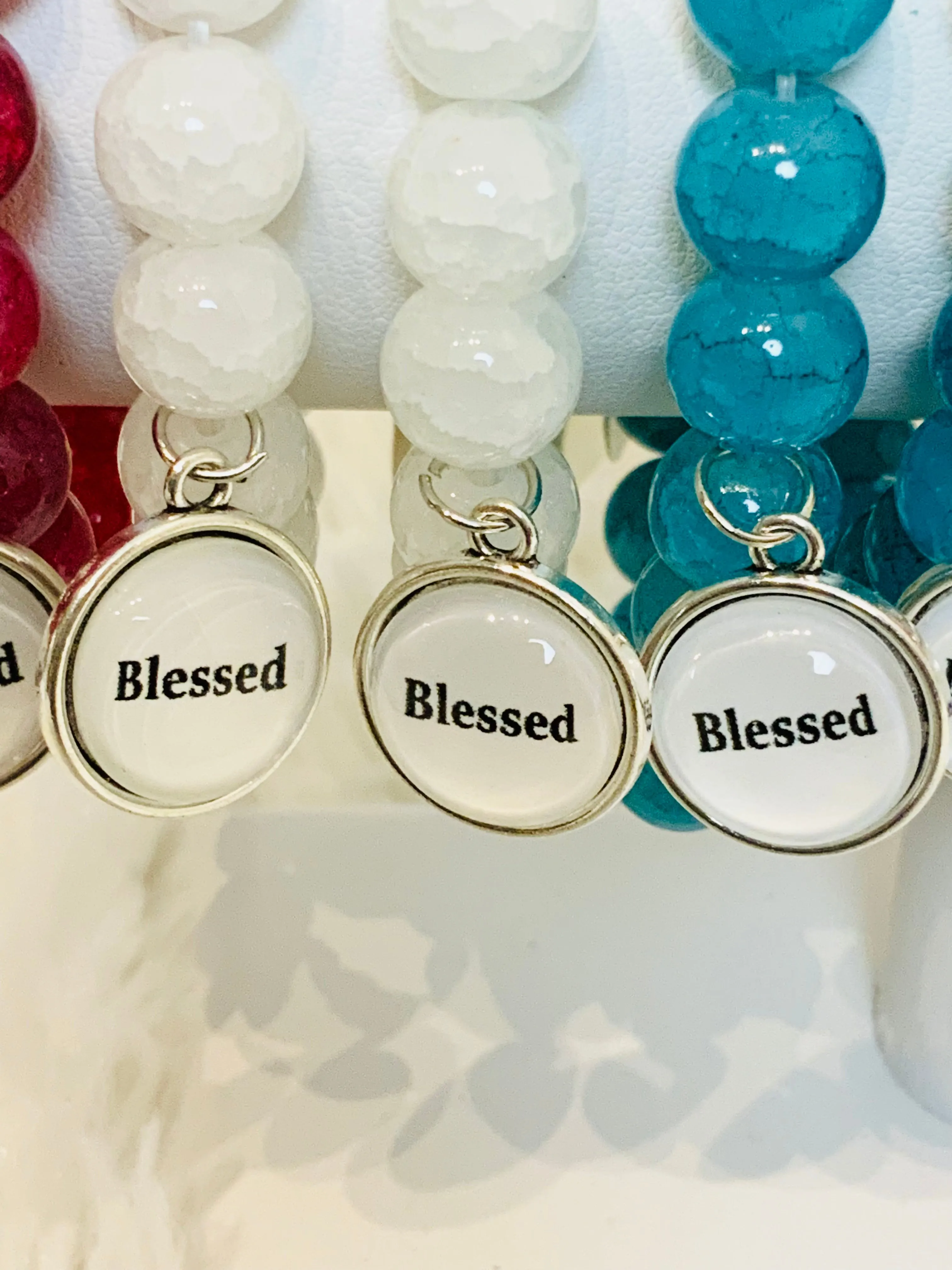 Beaded Glass Bracelets