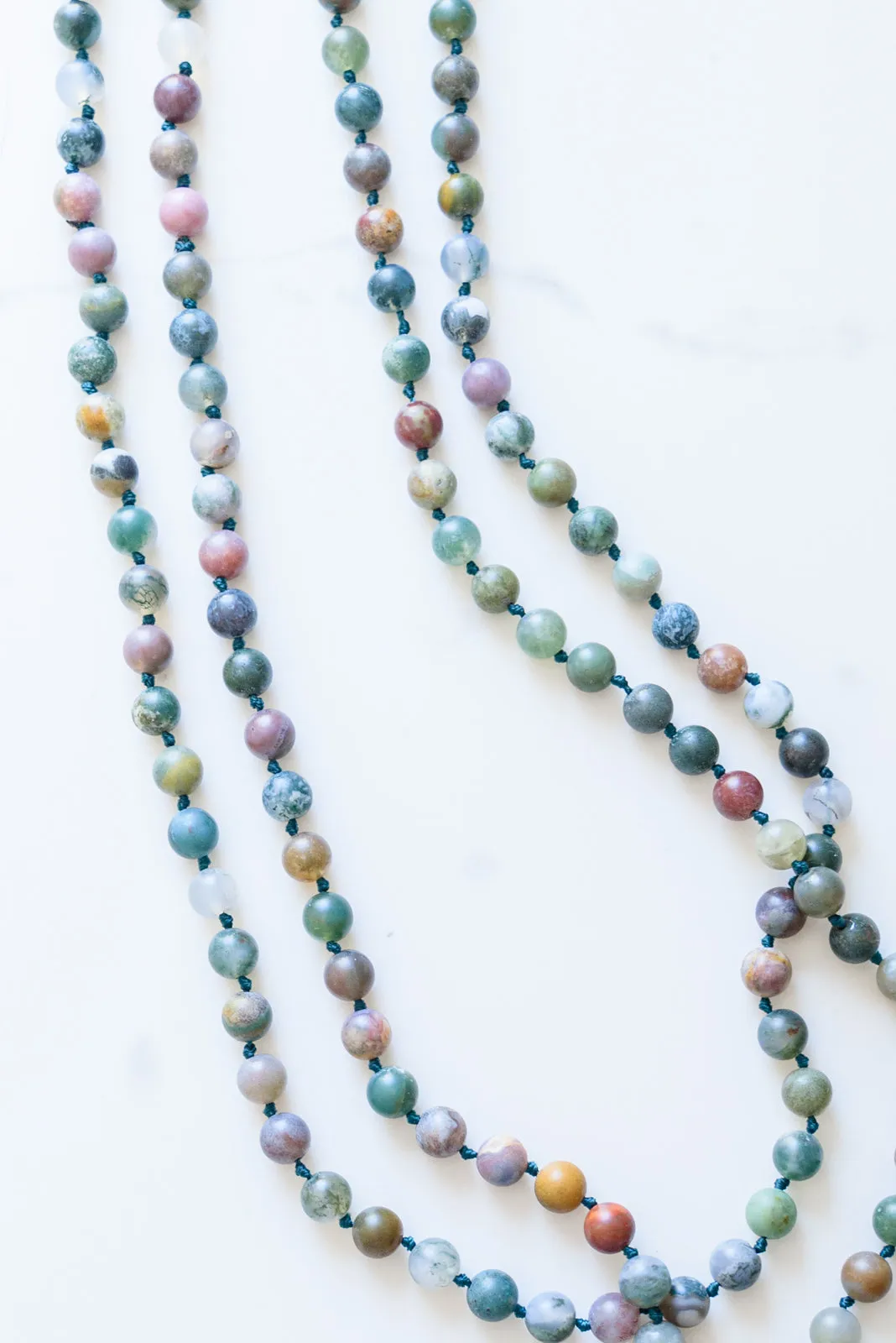 Blissful Beaded Necklace in Dark Green - 8/16/2022