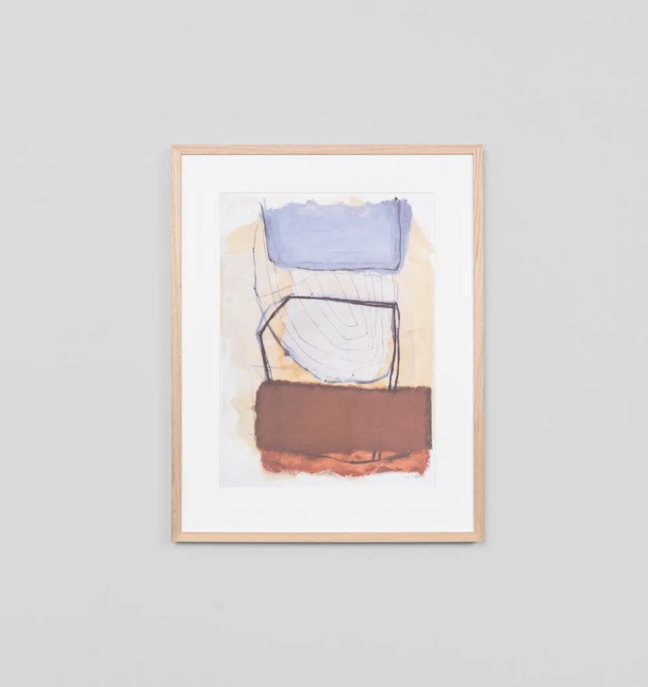 Bluestone Abstract 62x79cm