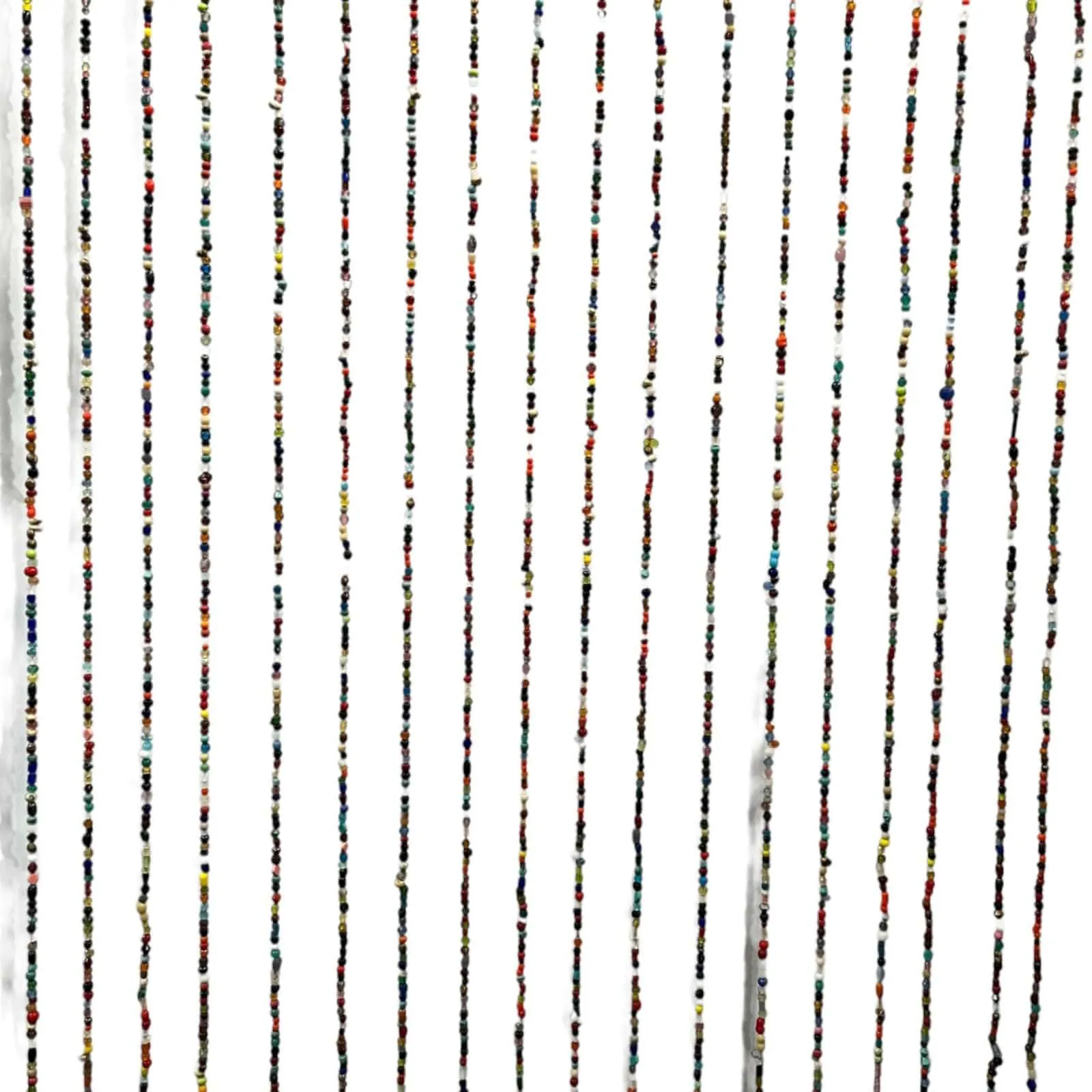 Bohemian Glass Beaded Curtain with Bells