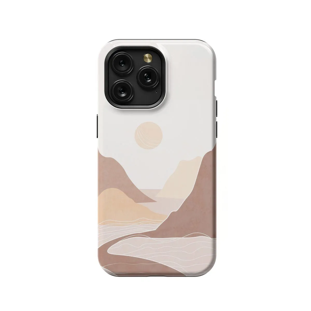 Boho Style Minimalism Landscape Phone Case iPhone Samsung Pixel & More #110