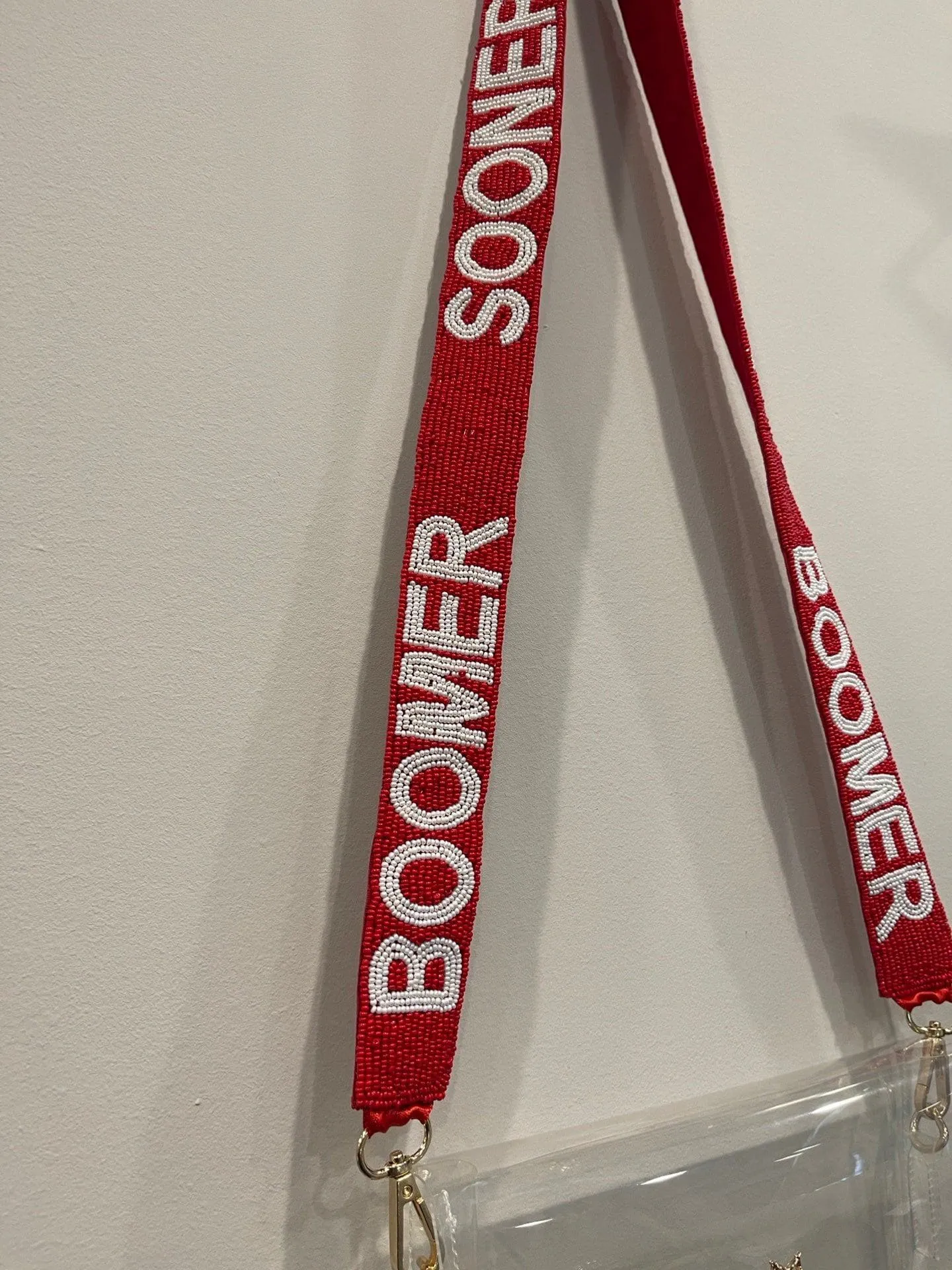 Boomer Sooner Beaded Team Strap
