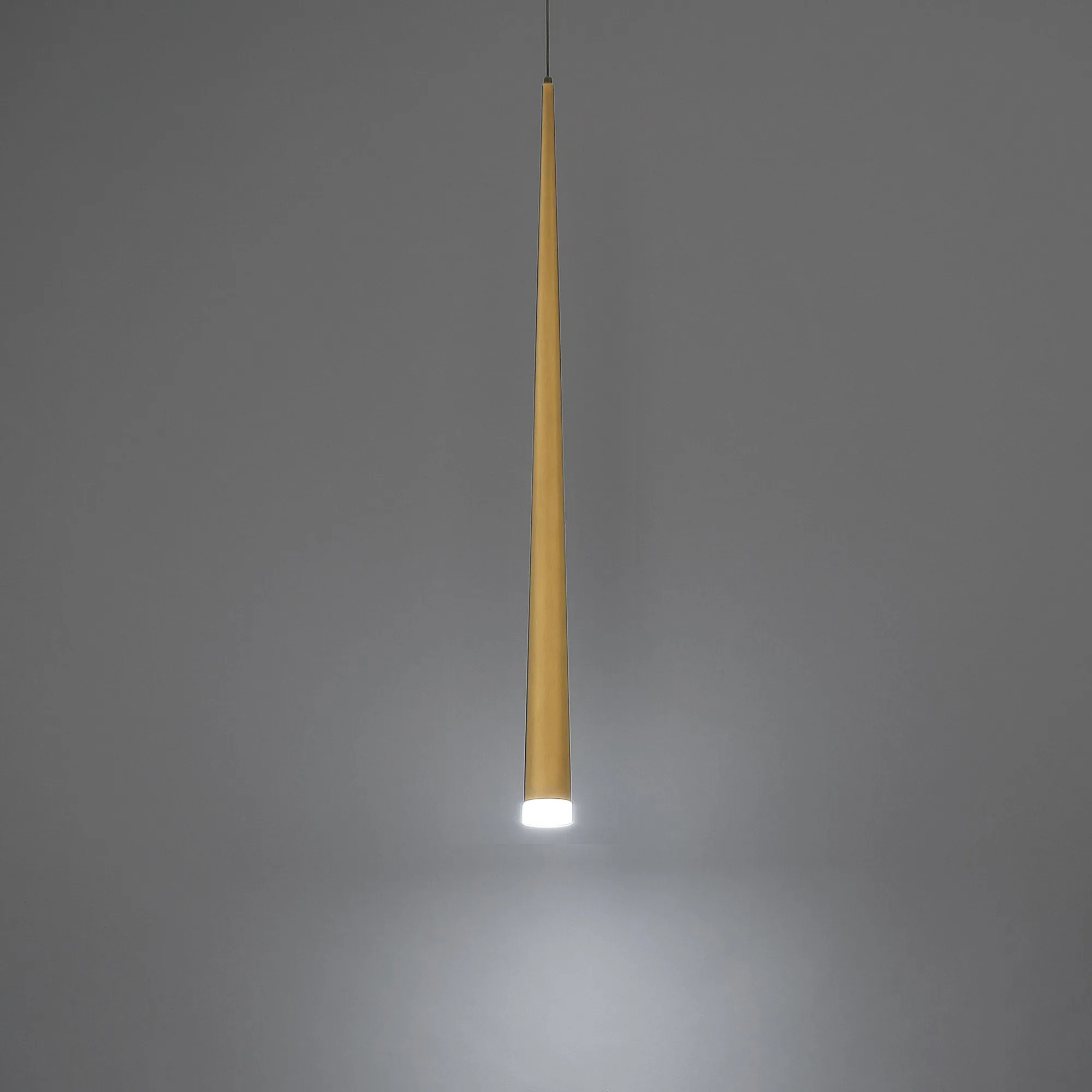 Cascade 28" LED Single Light Crystal Pendant