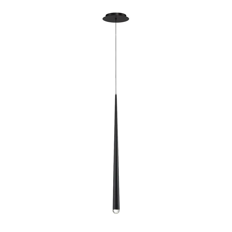 Cascade 28" LED Single Light Crystal Pendant