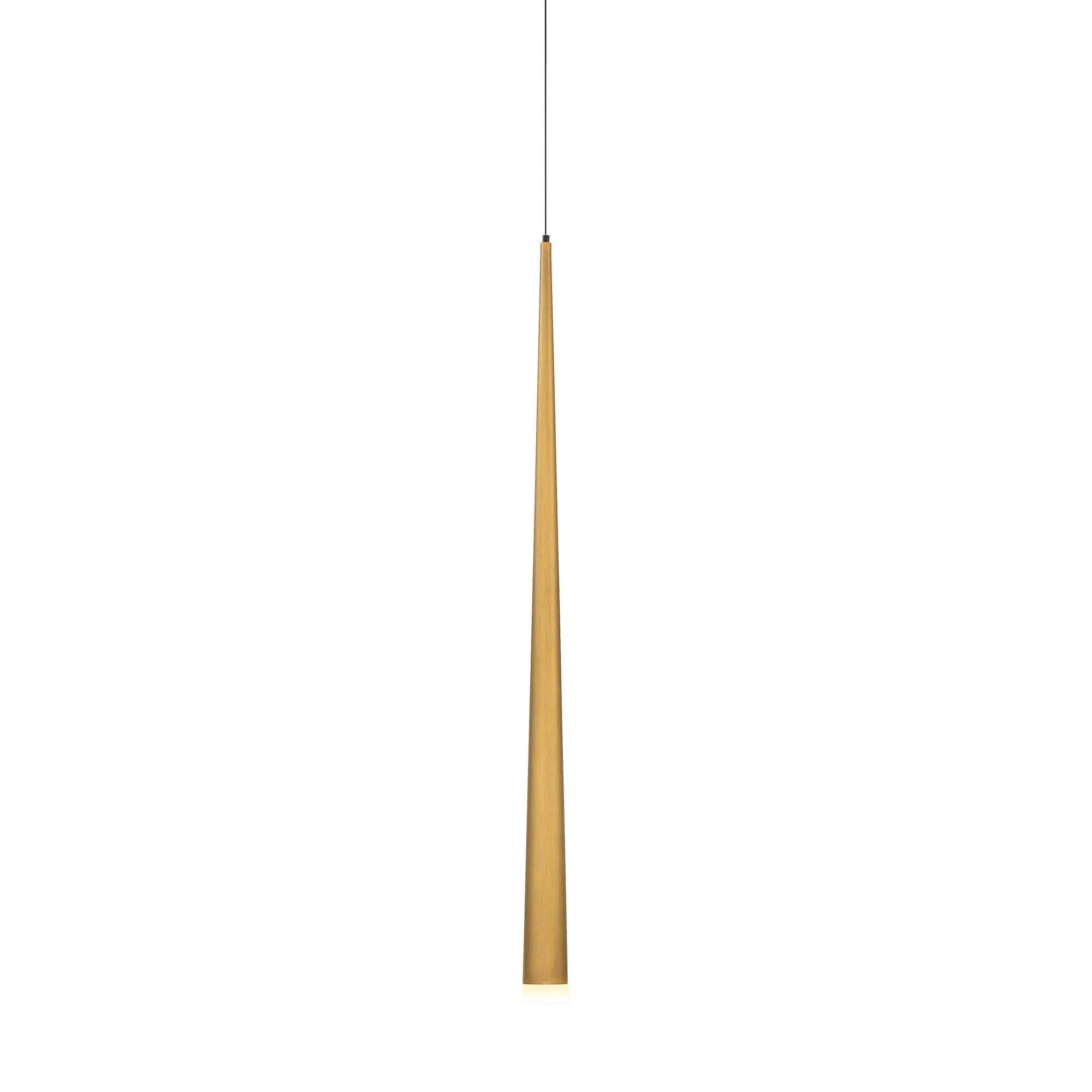 Cascade 28" LED Single Light Crystal Pendant
