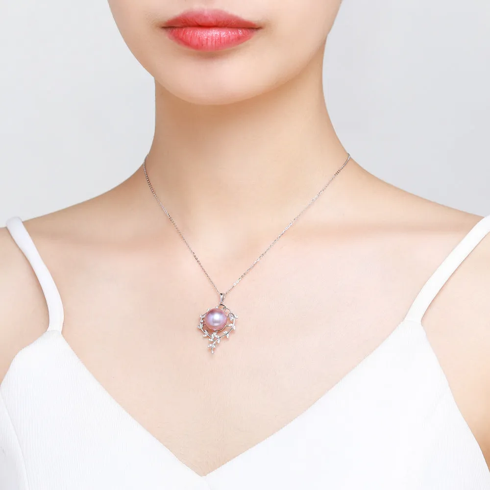 Chaplet Pink Pearl Necklace