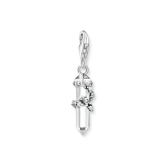 Charm Pendant Milky Quartz Silver Pendanat | Thomas Sabo