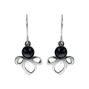 Christophe Poly Minimalist Night Flower Earrings
