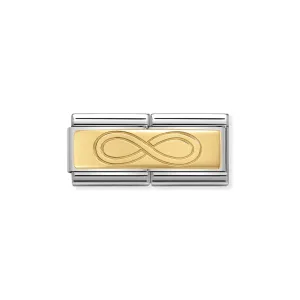 Composable Classic Double Link 030710/07 With Infinity in 18k Gold