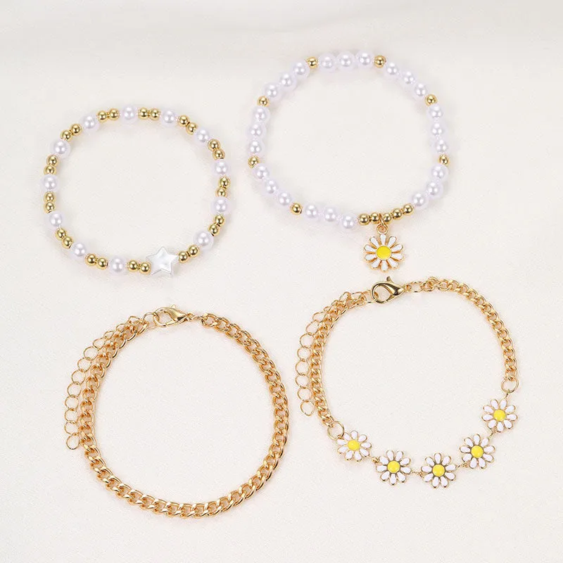 Daisy Bracelet Set