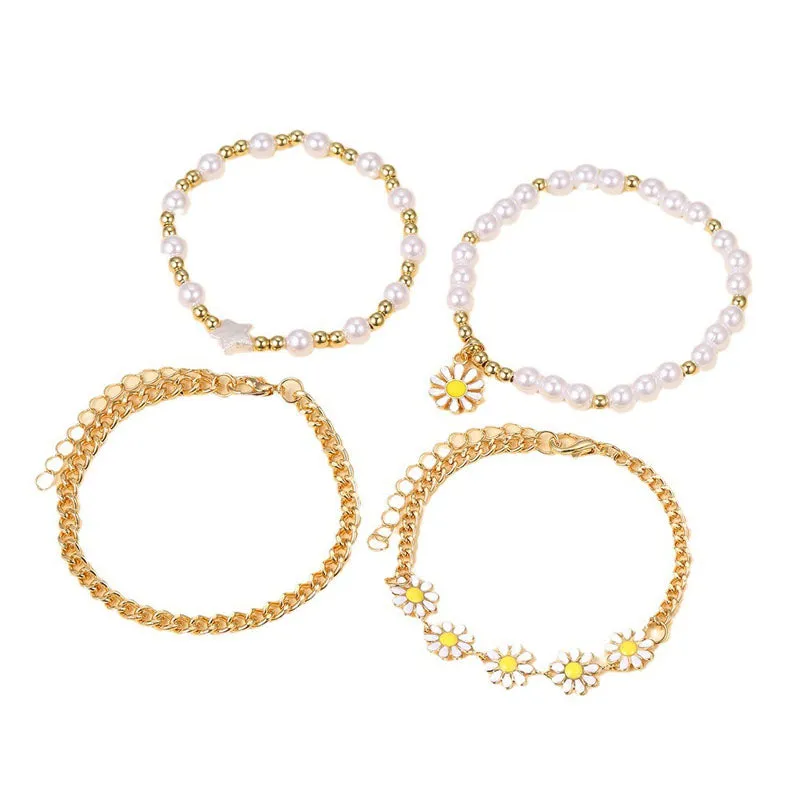 Daisy Bracelet Set