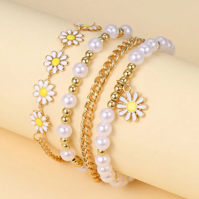 Daisy Bracelet Set